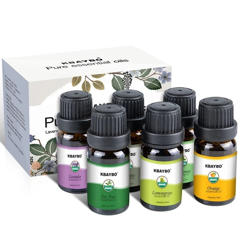 The Calm Tech Cortisol Reset Oil Set (6-Piece)