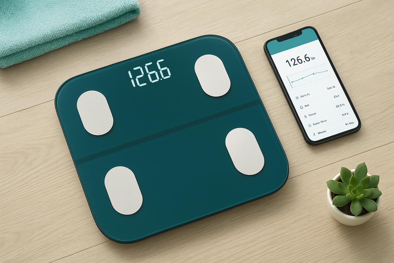 ⭐ Smart Body Composition Scale – Track Your Fat Loss, Not Just Your Weight