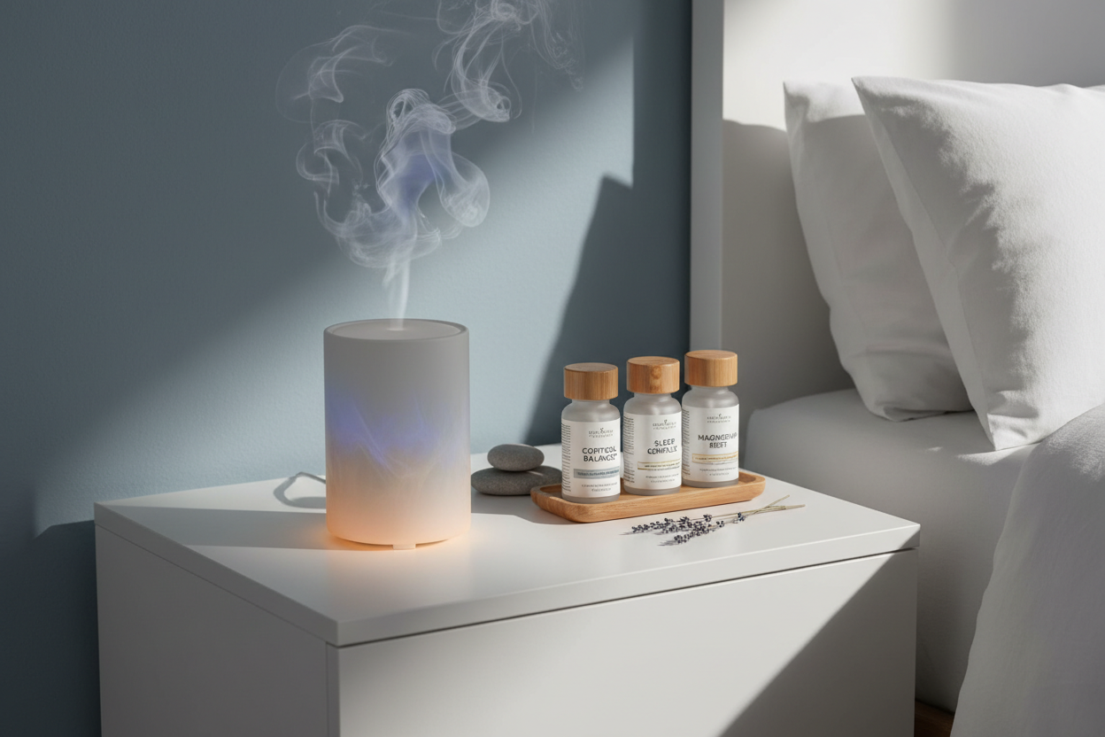 FBL Sleep Optimization Bundle: Diffuser & Cortisol Set